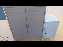 Современные нога шкафа хранения 4 металла двери качания стиля тонкие регулируемая