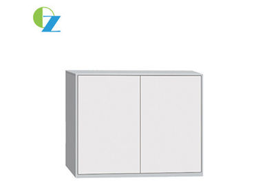 Cold Rolling Steel 2 Door Filing Cabinet Slim Edge , Metal Office Storage Cabinets