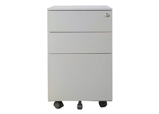 Office Steel Thickness 0.7mm 3 Drawer Rolling File Cabinet