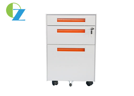 Non KD 3 Drawer Mobile Pedestal Cabinet For Office AFRDI Standard