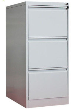 Lockable 3 Drawer Steel Filling Cabinet For Office And Home RAL color Available