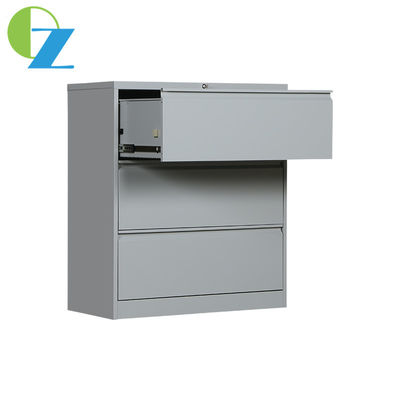 Commercial Office Furniture Lateral File Cabinets 3 Drawer Steel