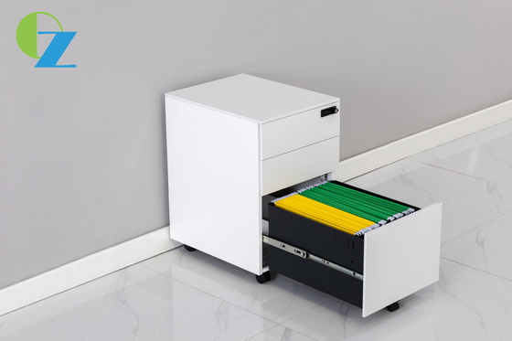 Office 3 Drawer Mobile Pedestal Or Cabinet With Electronic Password Lock