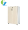 Zinc Handle Slim Metal And Wood Storage Cabinet Thin Edge 2 Tier