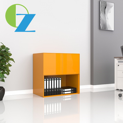 Кухонного шкафа офиса открытой полки края 5MM дно шкафа яруса пятна 2 стального белое открытое