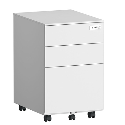 Тонкие бортовые открытые 3 изготовителя шкафов постамента стальных офиса ящика мобильных