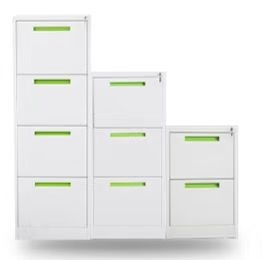 Вертикальные стальные ящики для хранения карточк